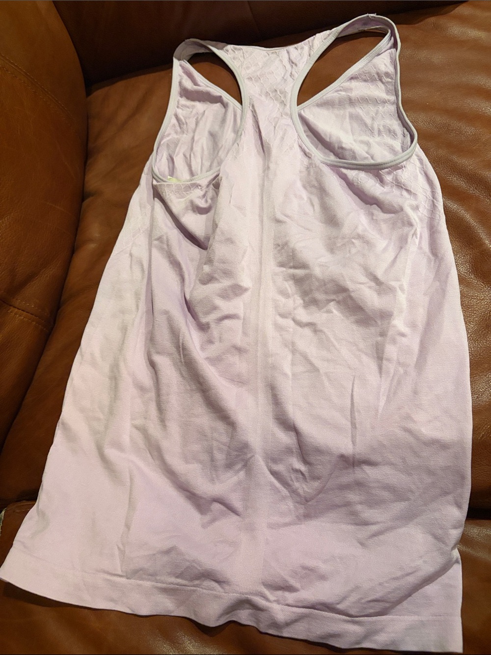 Fila Light Lavender Racerback Tank Top Medium - Picture 3 of 3